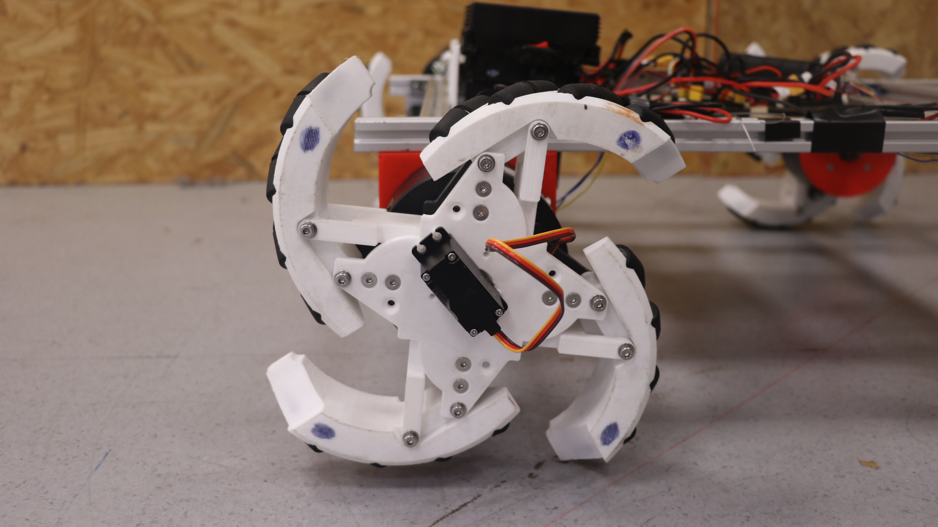 Omni Wheel Leg Robot V2 | Mobile Autonomous Robotic Systems Lab